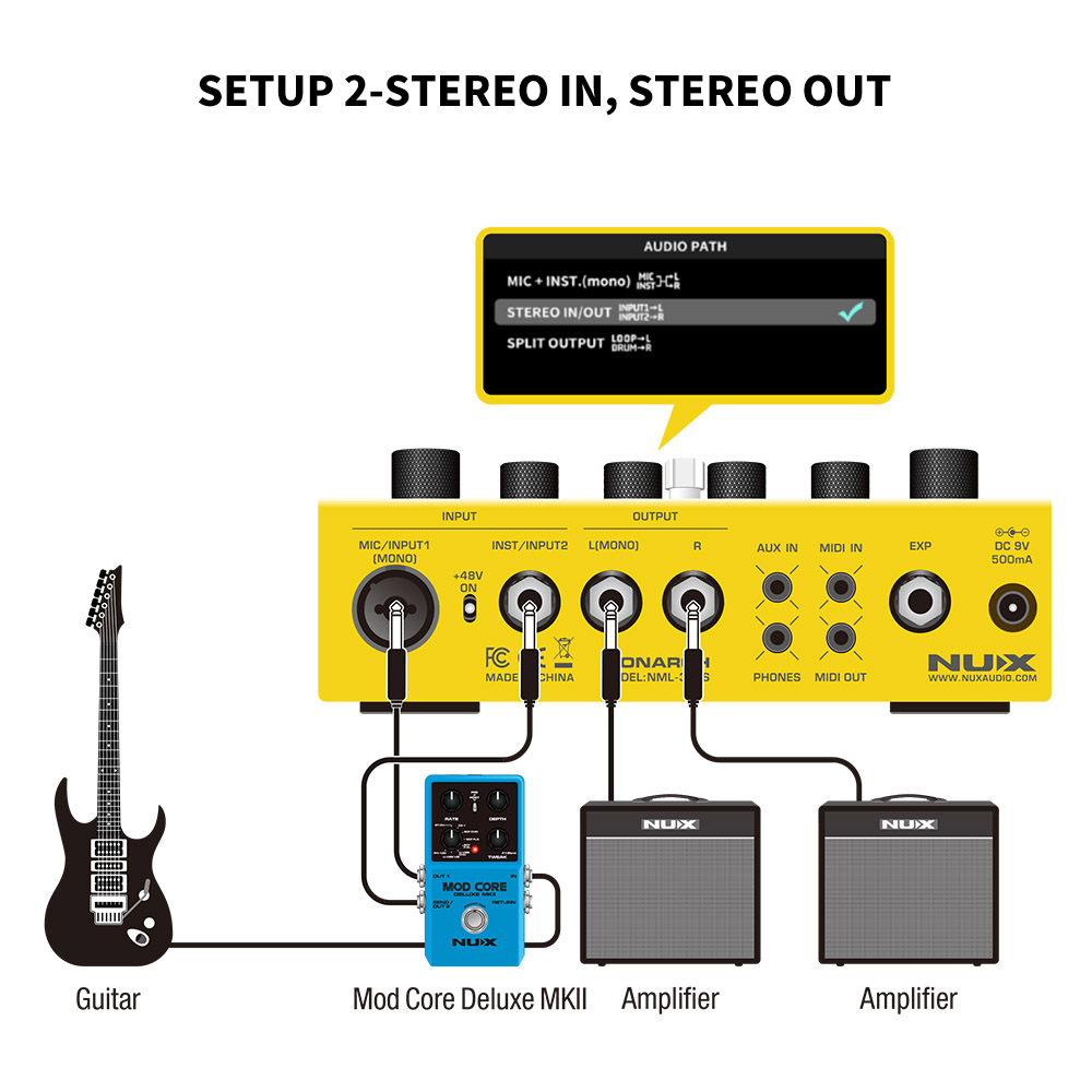 Nux NML-3DLS Dual Loop Stereo