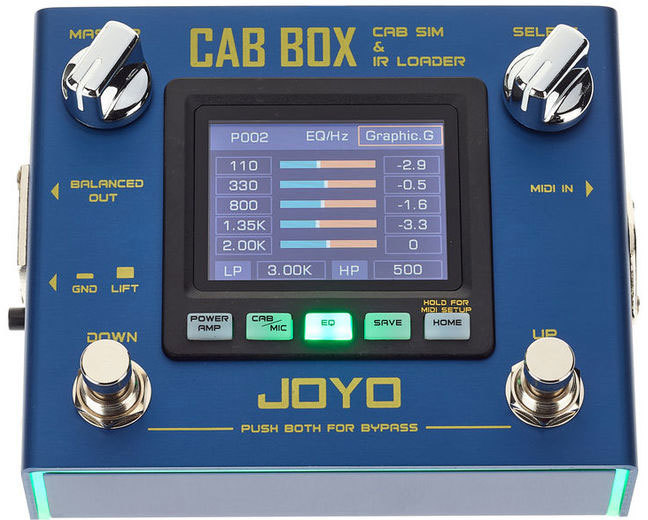 Joyo R-08 Cab Box IR Simulator