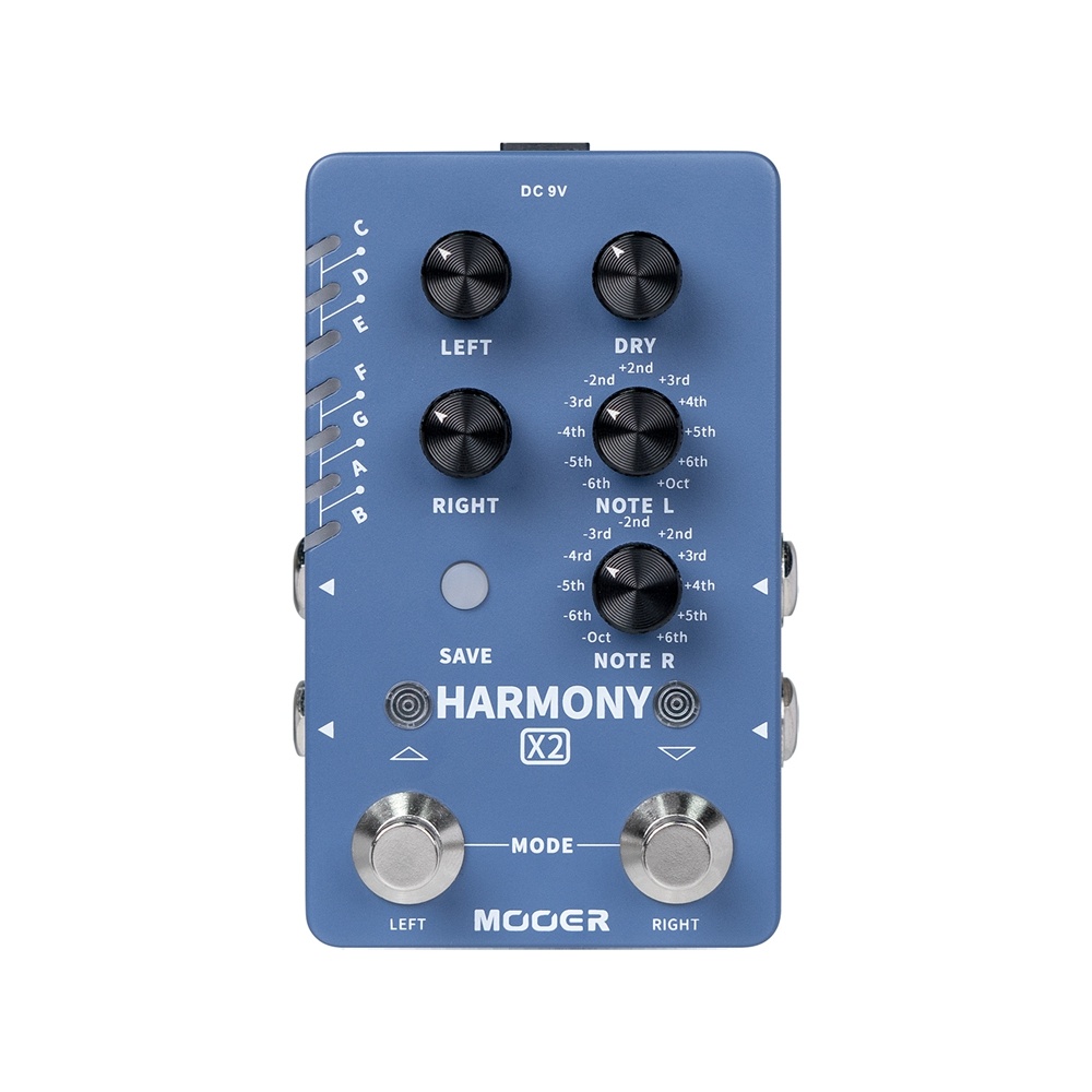 Mooer M729 Harmony x2