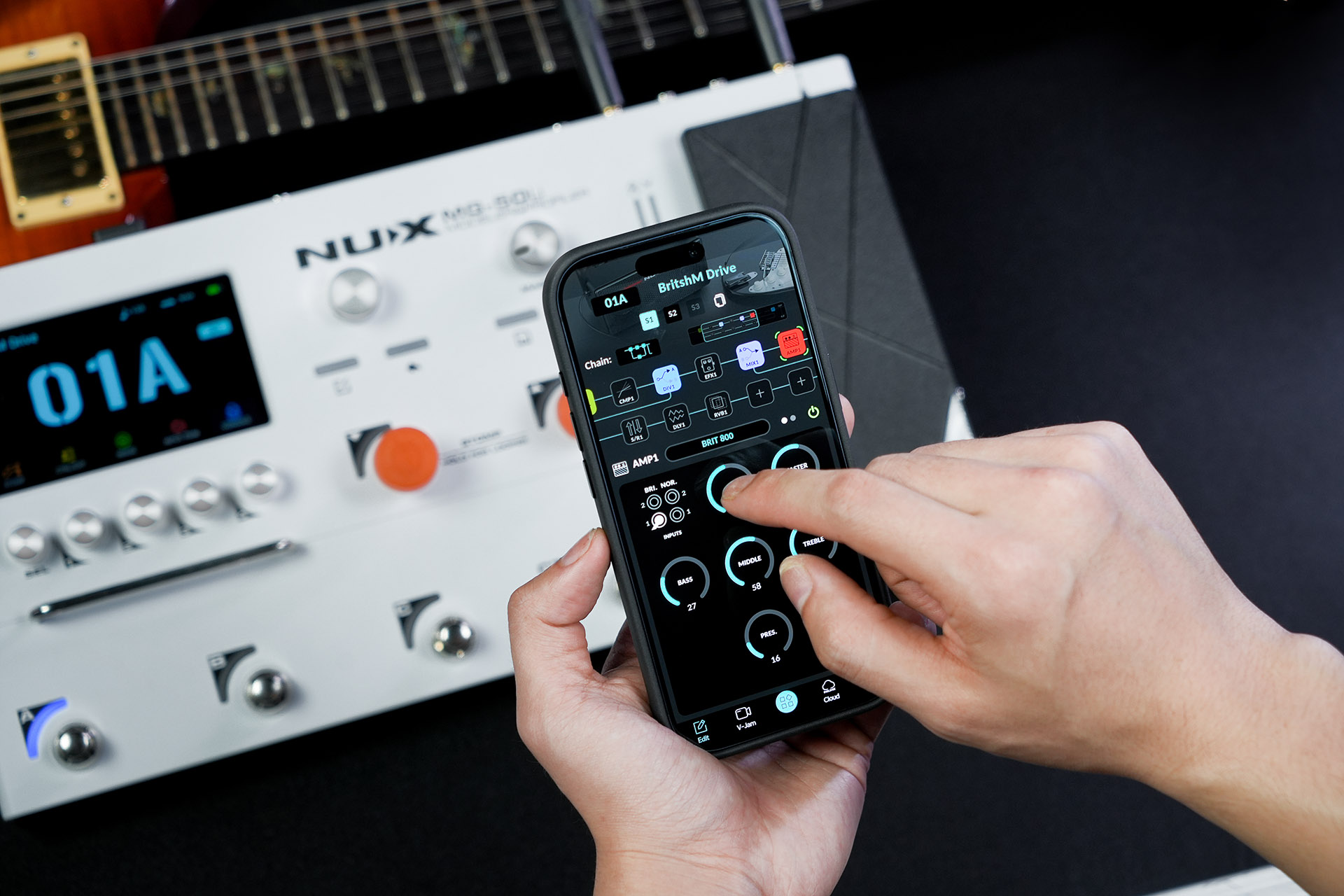 Nux MG-50LI-WH