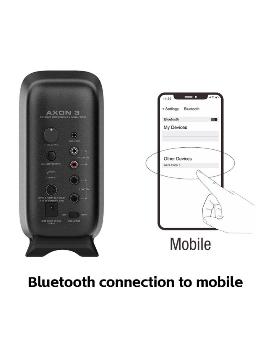 Nux NFM-03 Axon 3 BK