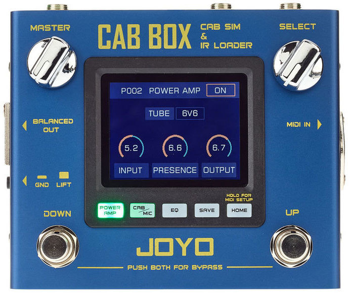 Joyo R-08 Cab Box IR Simulator
