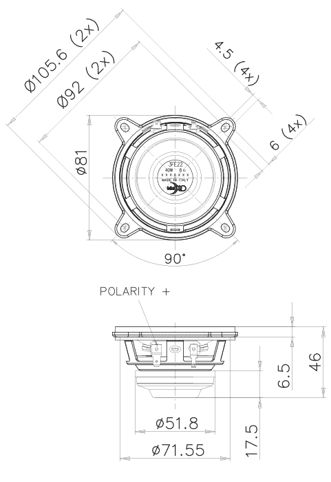 Faital Pro 3FE22-8