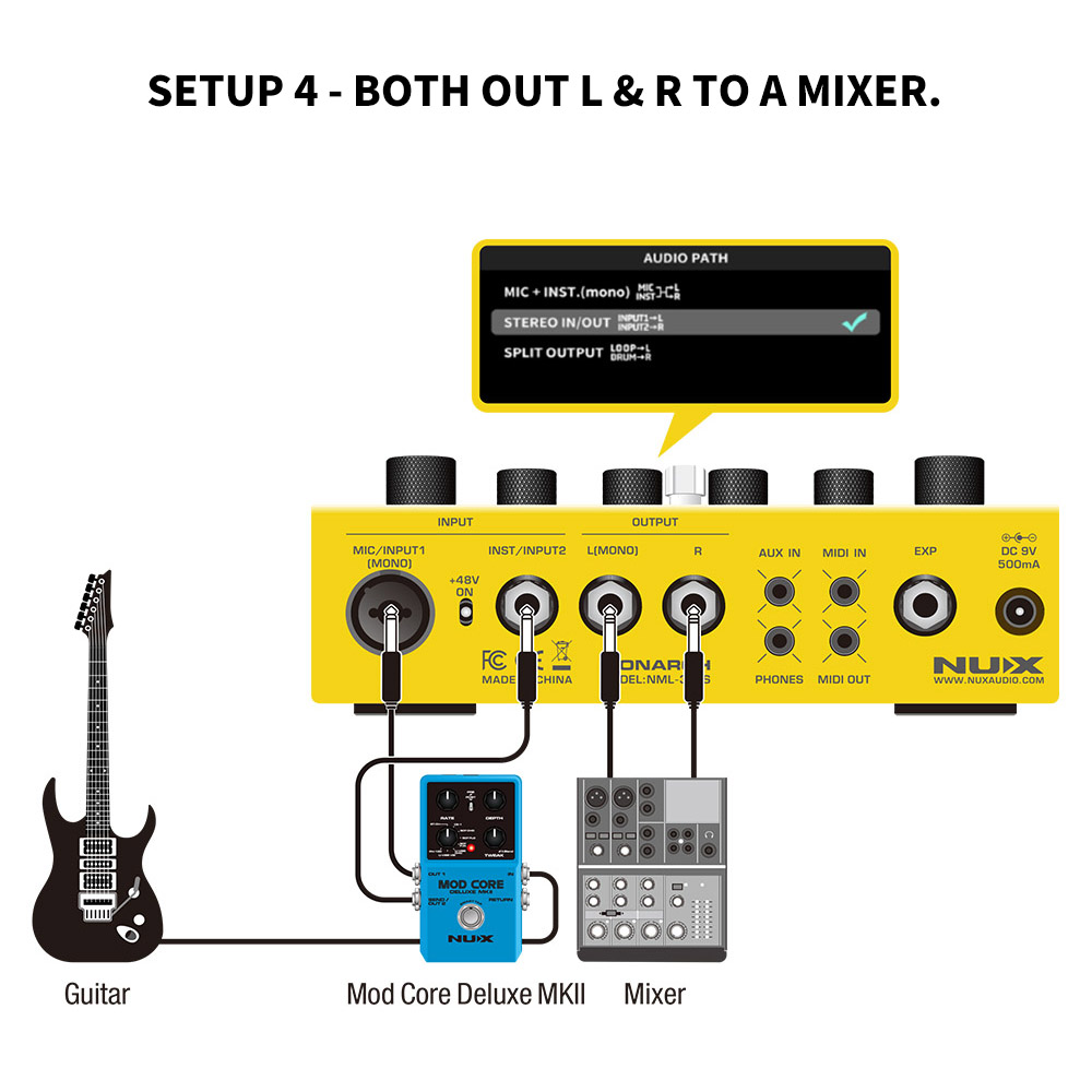 Nux NML-3DLS Dual Loop Stereo