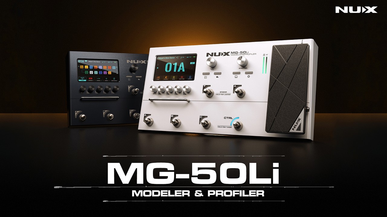 NUX MG-50Li: флагманский процессор эффектов с расширенной автономностью