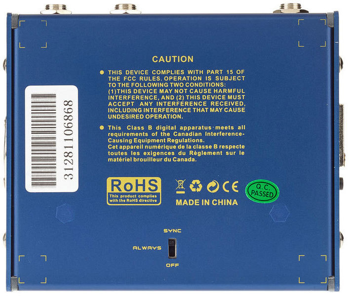 Joyo R-08 Cab Box IR Simulator