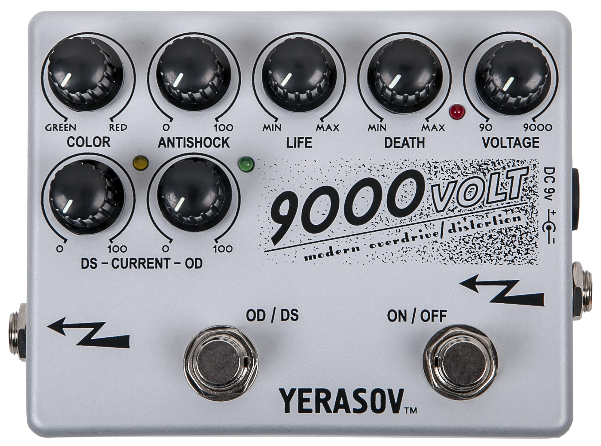 Yerasov Modern Overdrive/Distortion 9000 Volt