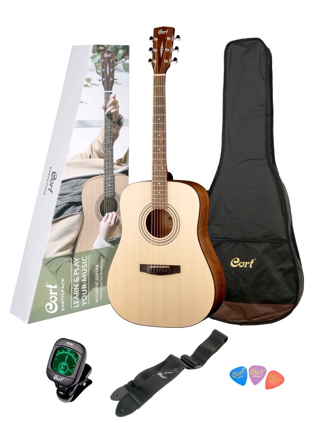 Cort EARTH PACK-OP Earth Series