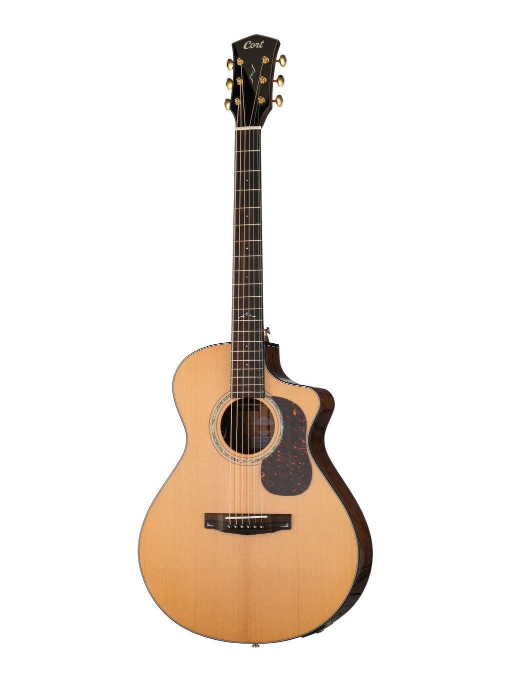 Cort Gold-MC6-Ovangkol-WCASE-NAT Gold Series