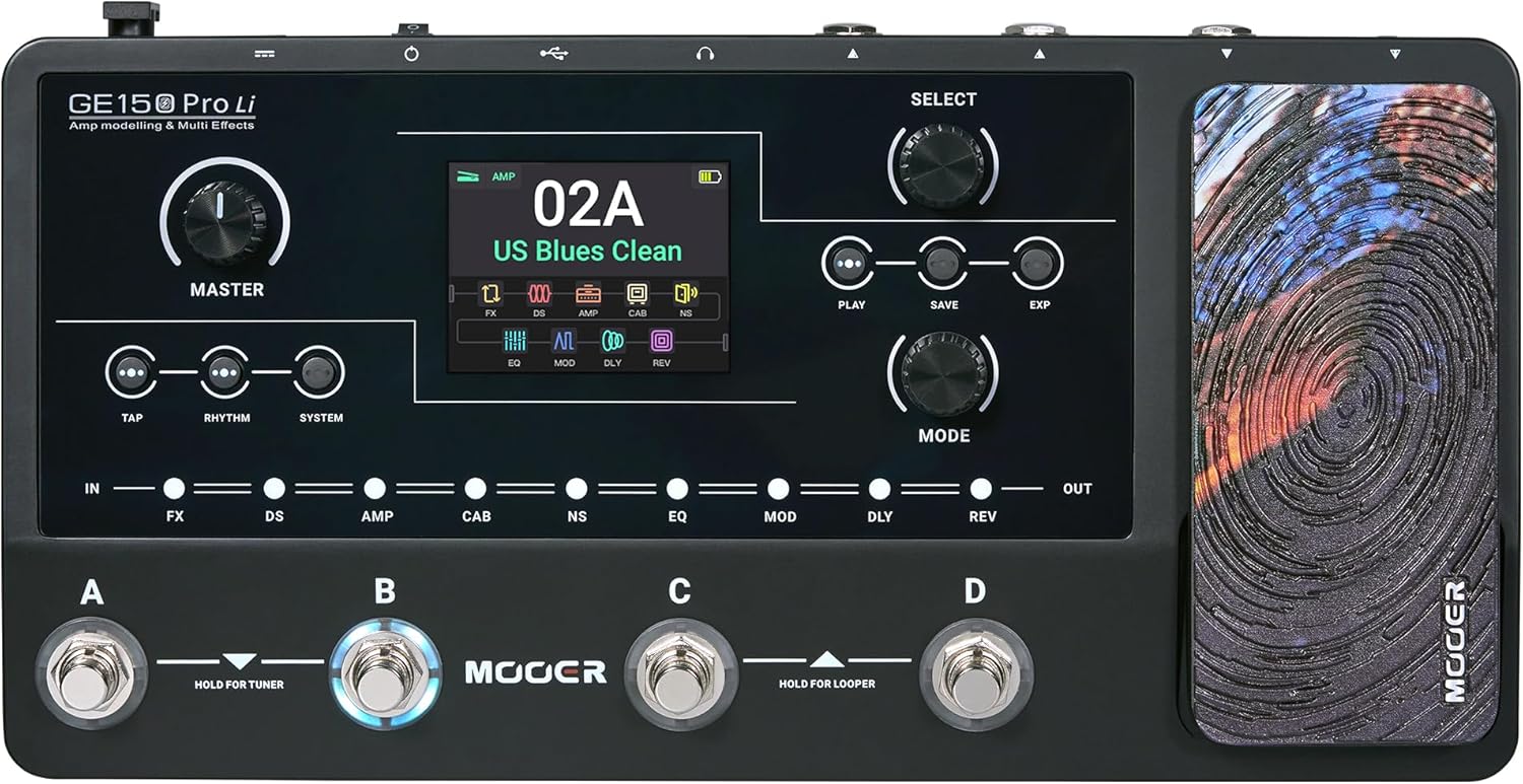 Mooer GE150-Pro-Li-BK